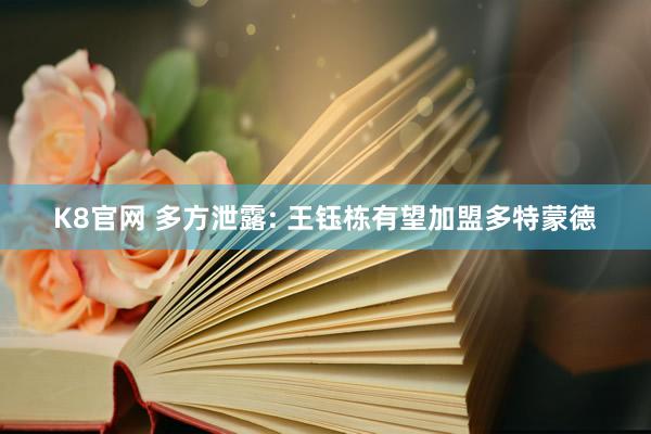 K8官网 多方泄露: 王钰栋有望加盟多特蒙德